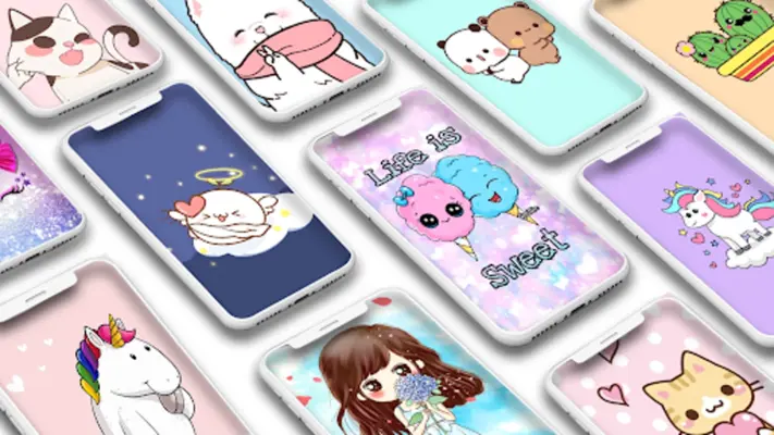 Cute Kawaii Wallpapers android App screenshot 7